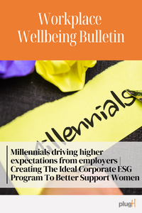 Millennials driving higher expectations from employers. Creating the ideal corporate ESG program to better support women